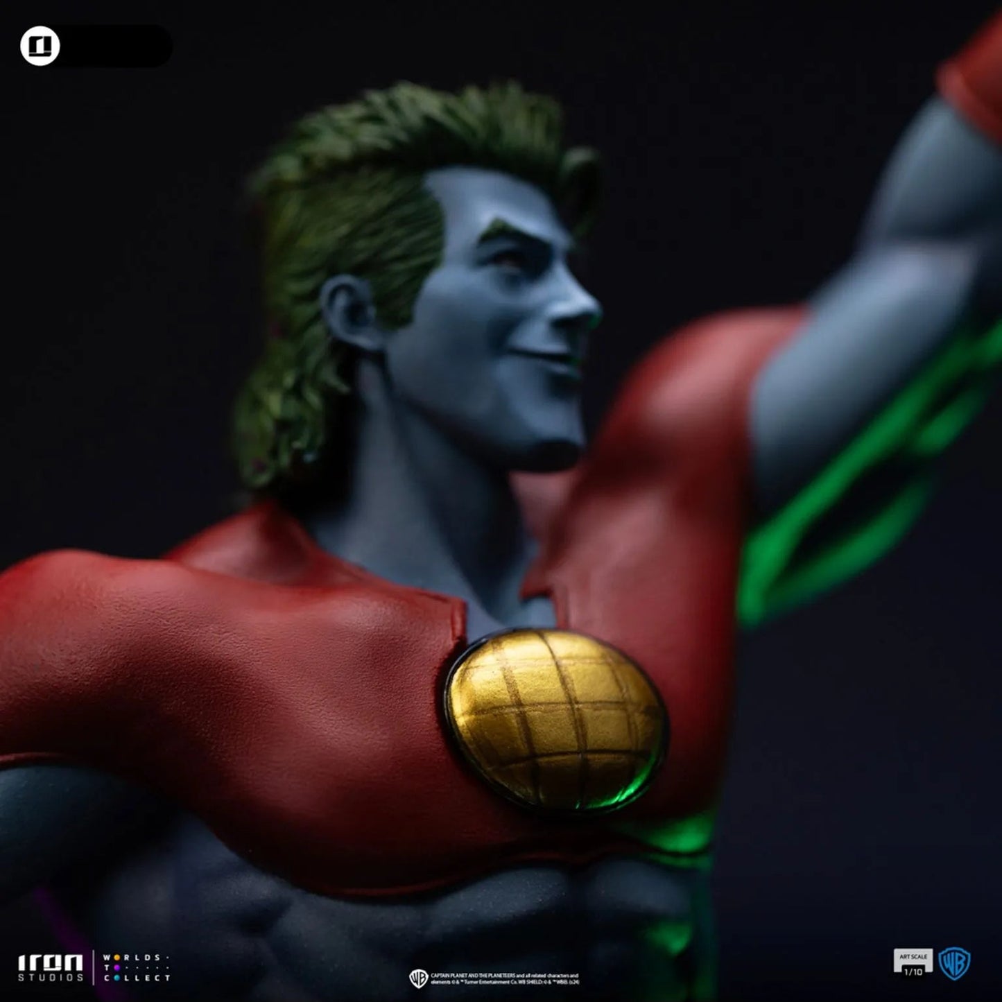 Iron Studios: Captain Planet & The Planeteers - Captain Planet: Art Scale 1/10 Statue PRE ORDER