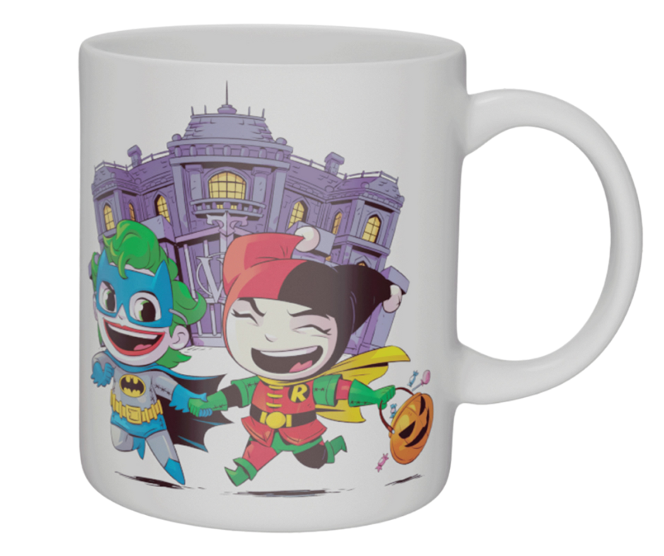 DC Superfriends Halloween Harley & Joker Mug