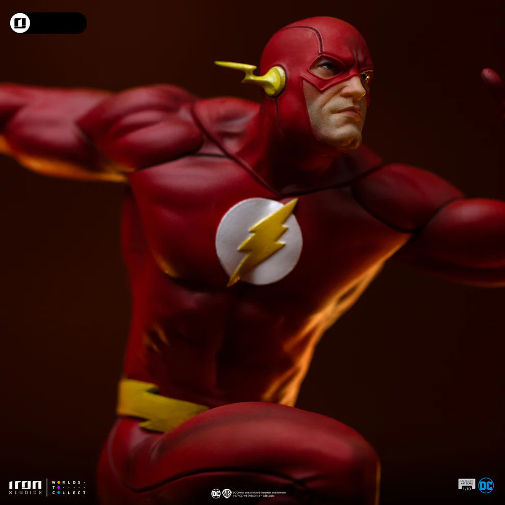 Iron Studios: DC Comics Series #9 - Flash: Art Scale 1/10 Statue PRE ORDER