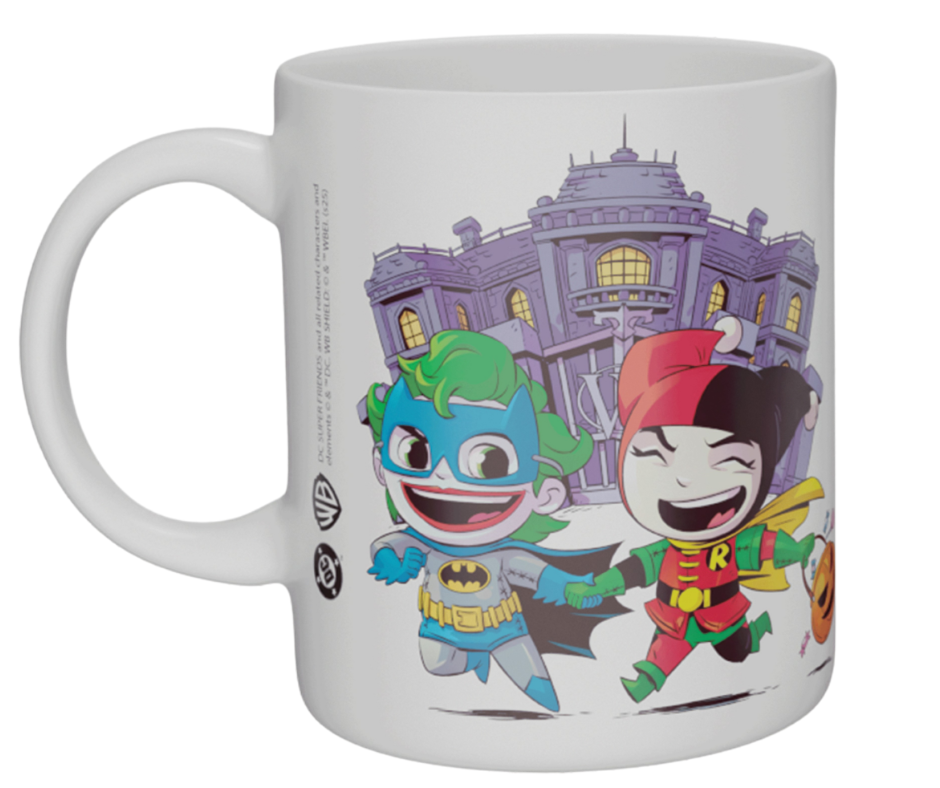 DC Superfriends Halloween Harley & Joker Mug