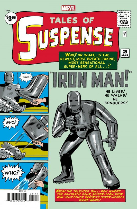 Tales of Suspense #39 Facsimile 2020