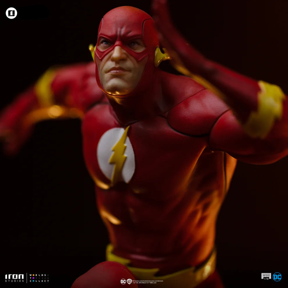 Iron Studios: DC Comics Series #9 - Flash: Art Scale 1/10 Statue PRE ORDER