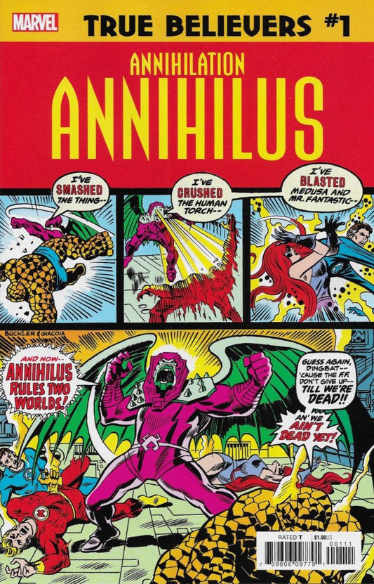 True Believers: Annihilation - Annihilus #1 2019