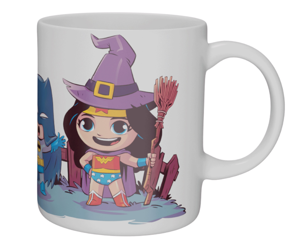 DC Superfriends Halloween Group Mug