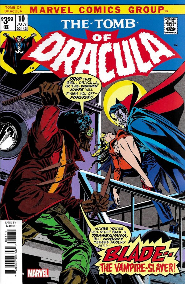 The Tomb of Dracula #10 Facsimile 2019