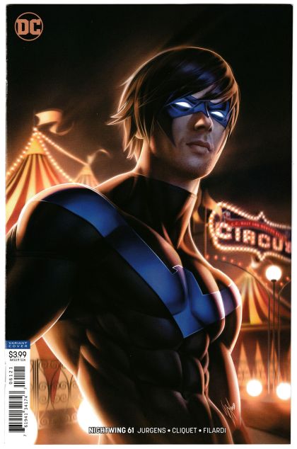 Nightwing #61 Warren Louw Variant Cover Comic Book