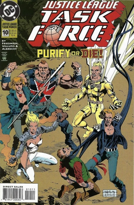 Justice League Task Force #10 1994