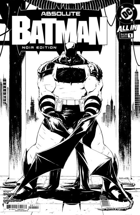 ABSOLUTE BATMAN NOIR EDITION #1 (ONE SHOT) CVR A NICK DRAGOTTA PRE ORDER