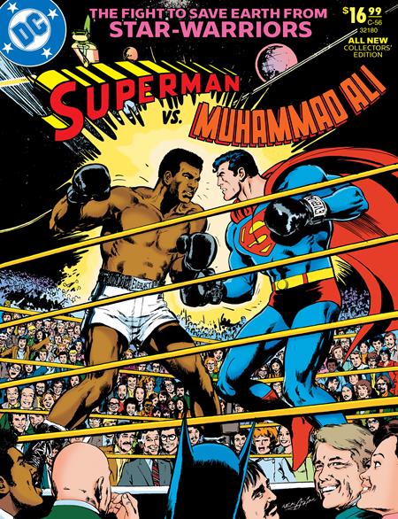 Superman vs Muhammad Ali FACSIMILE EDITION CVR B NEAL ADAMS WRAPAROUND FOIL VAR