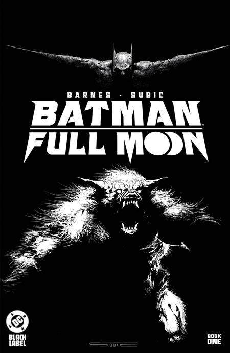 BATMAN FULL MOON #1 (OF 4) CVR A STEVAN SUBIC GLOW-IN-THE-DARK