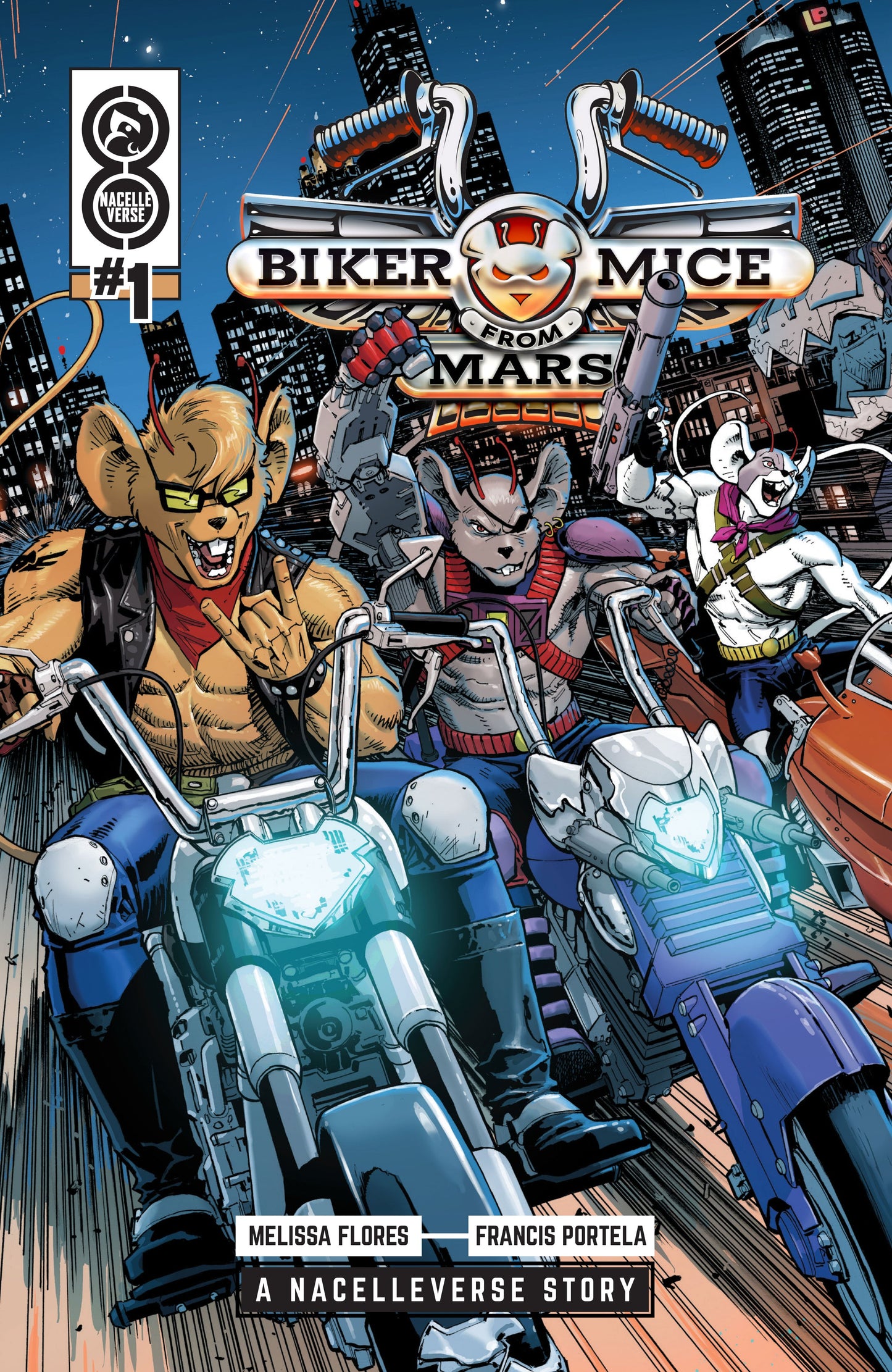 BIKER MICE FROM MARS #1 (OF 3) CVR A WEAVER