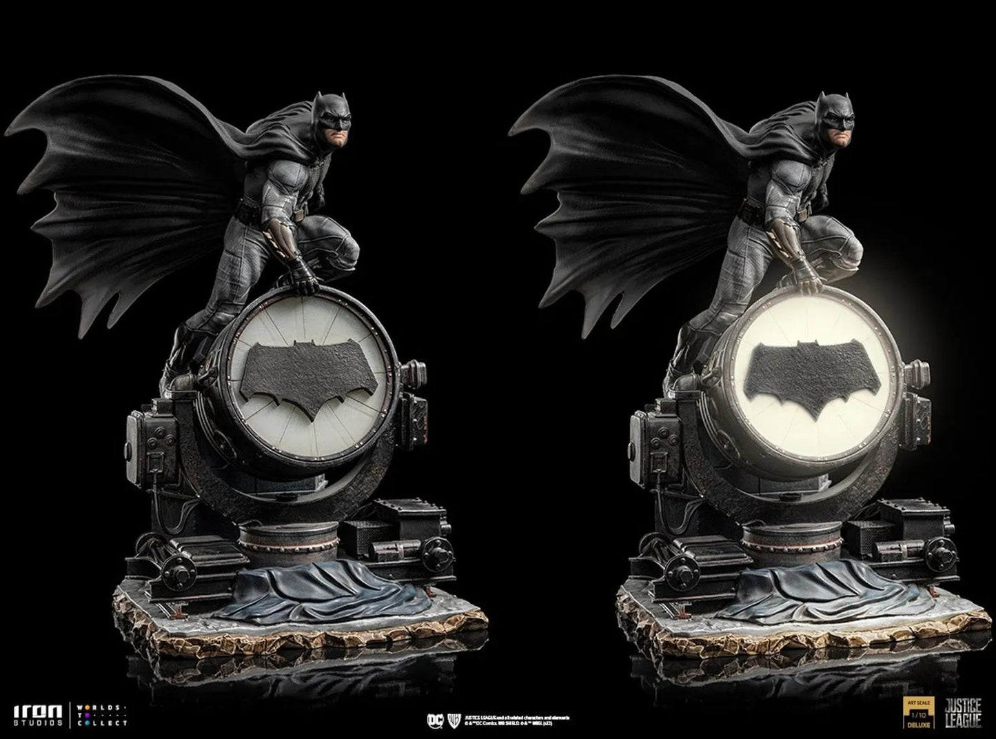 Iron Studios: Zack Snyder's Justice League - Batman On Batsignal: Art Scale 1/10 Statue