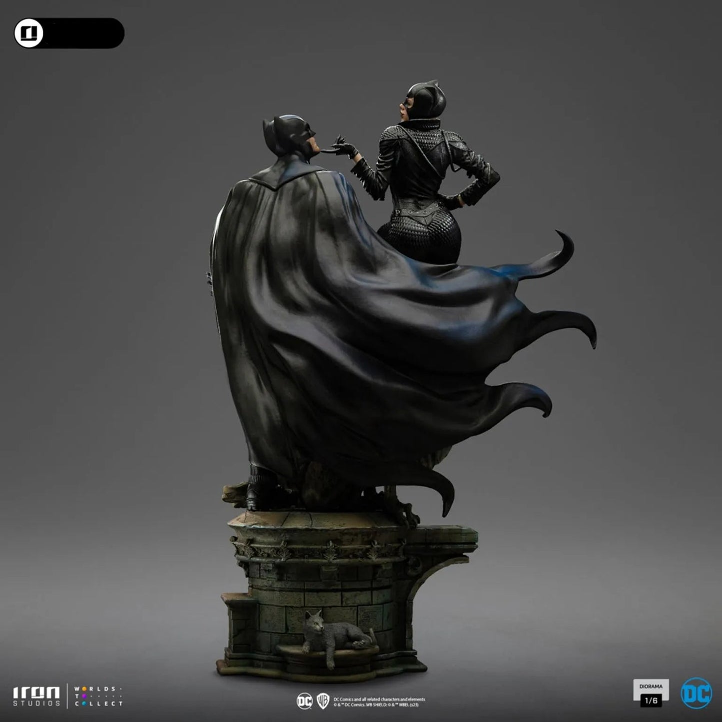 Iron Studios: DC Comics Series #9 Diorama - Batman & Catwoman: Art Scale 1/6