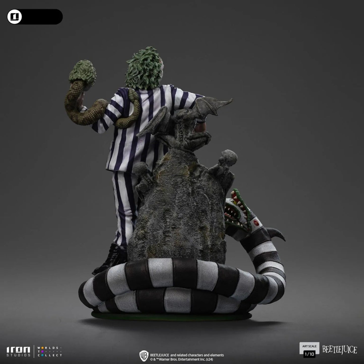 Iron Studios: Beetlejuice Beetlejuice - Beetlejuice: Art Scale 1/10 Statue PRE ORDER