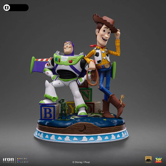 Iron Studios: Toy Story - Buzz & Woody: Art Scale 1/10 Statue PRE ORDER