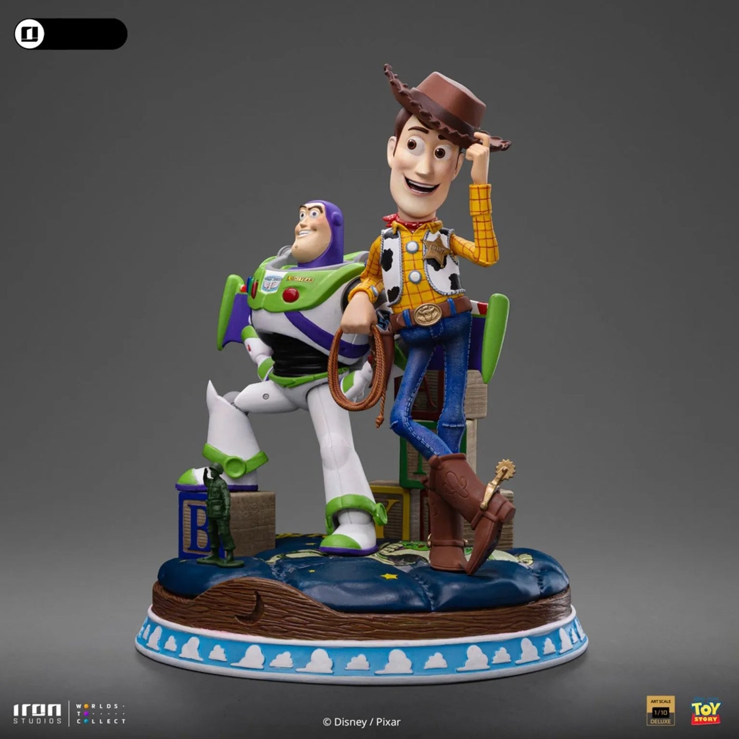 Iron Studios: Toy Story - Buzz & Woody: Art Scale 1/10 Statue PRE ORDER