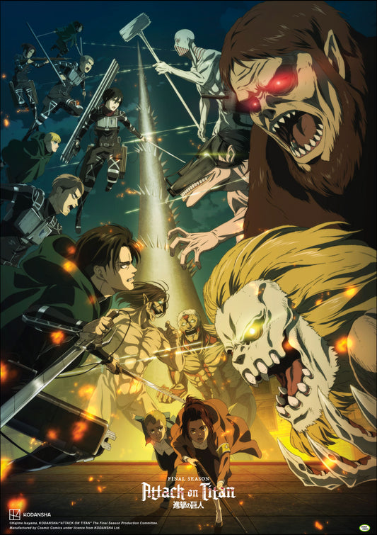 Poster: Attack On Titan 01 - Face Off #149