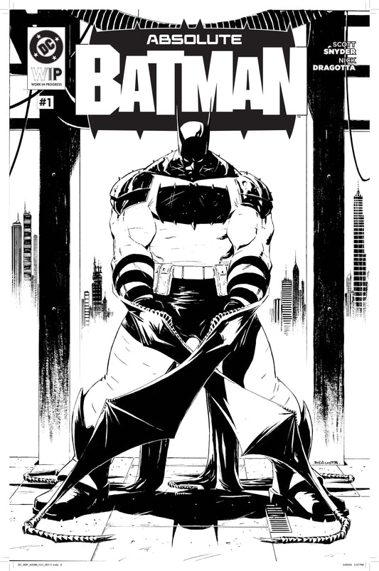 DC W.I.P. : ABSOLUTE BATMAN #1 Treasury/Large Format