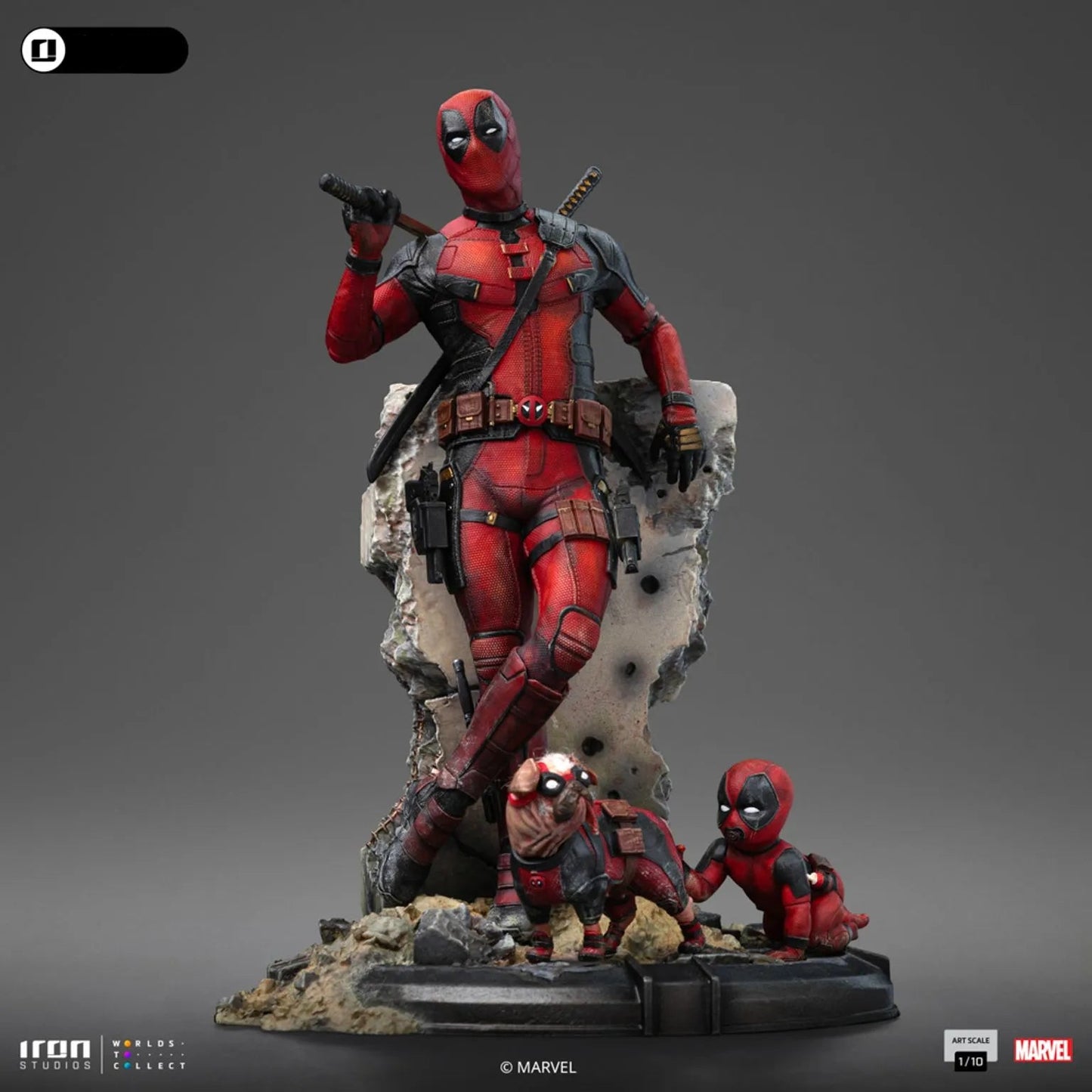 Iron Studios: Deadpool & Wolverine - Deadpool: Art Scale 1/10 Statue PRE ORDER