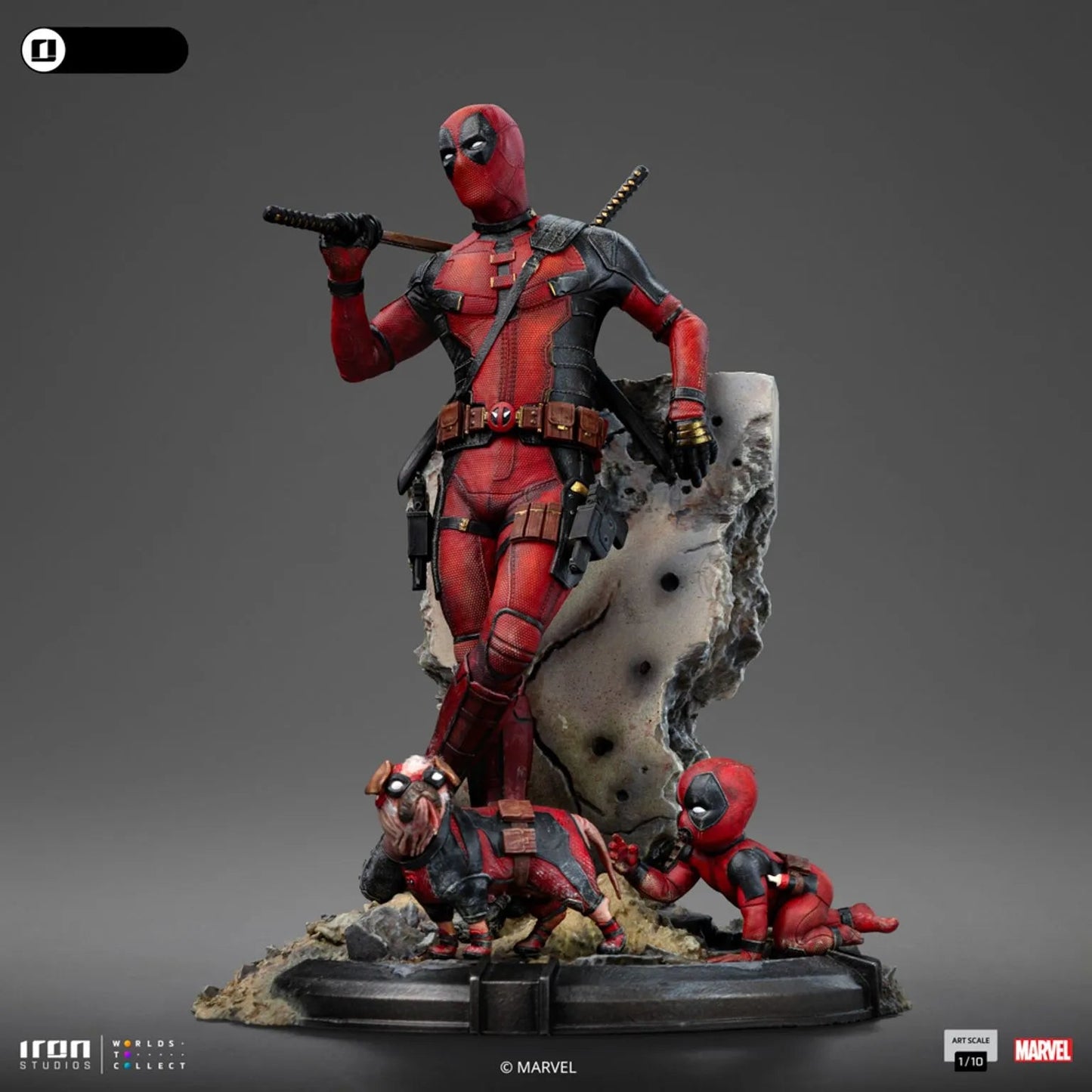 Iron Studios: Deadpool & Wolverine - Deadpool: Art Scale 1/10 Statue PRE ORDER