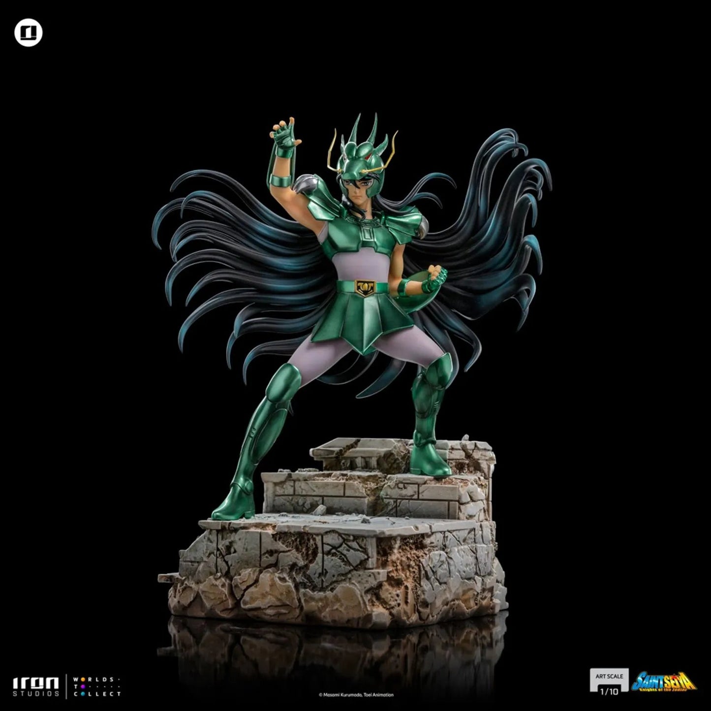 Iron Studios: Saint Seiya - Dragon Shiryu: Art Scale 1/10 Statue PRE ORDER