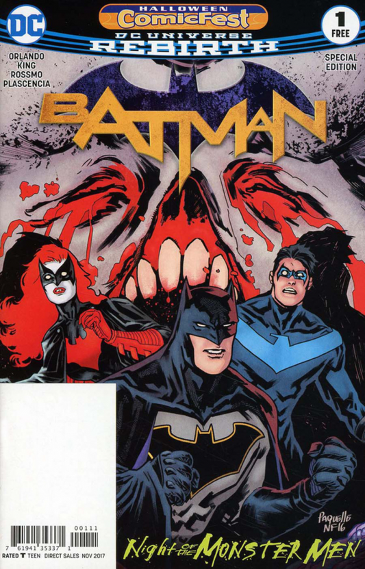 Halloween ComicFest 2017: Batman - Night of the Monster Men #1