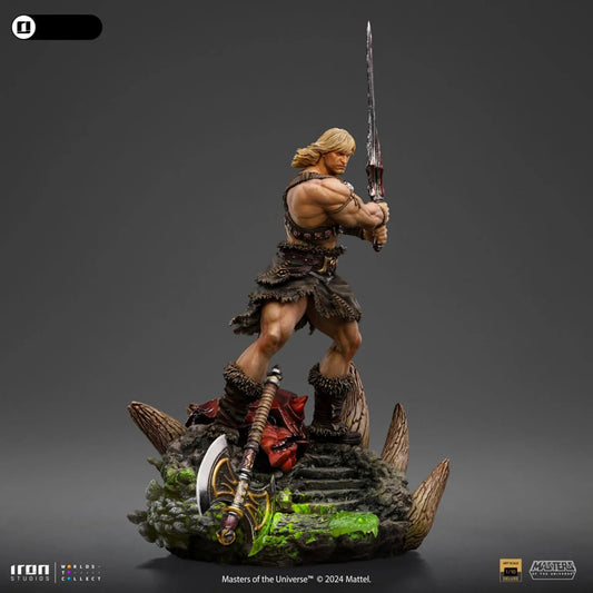 Iron Studios: Masters Of The Universe - He-Man Unleashed: Art Scale 1/10 Statue PRE ORDER