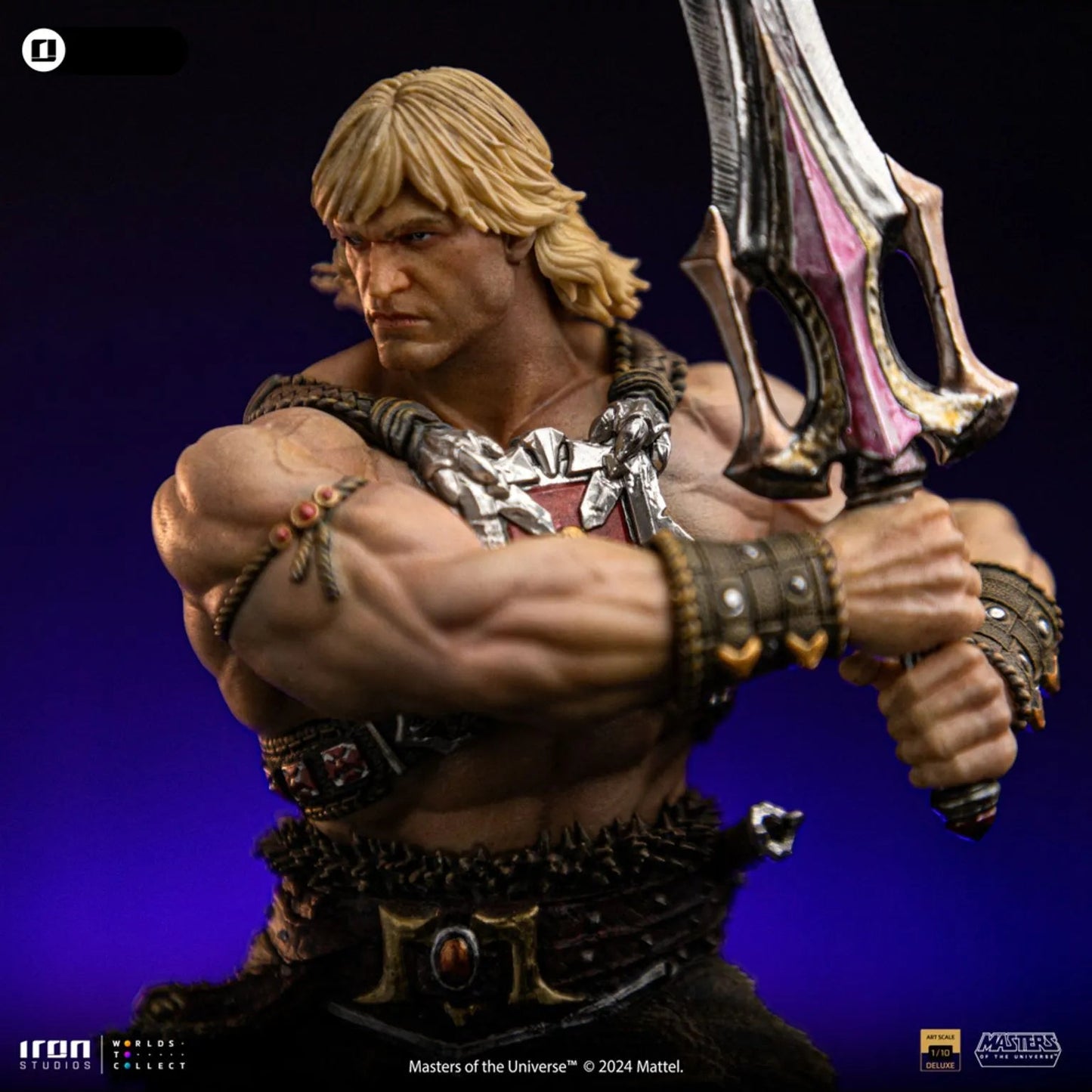 Iron Studios: Masters Of The Universe - He-Man Unleashed: Art Scale 1/10 Statue PRE ORDER