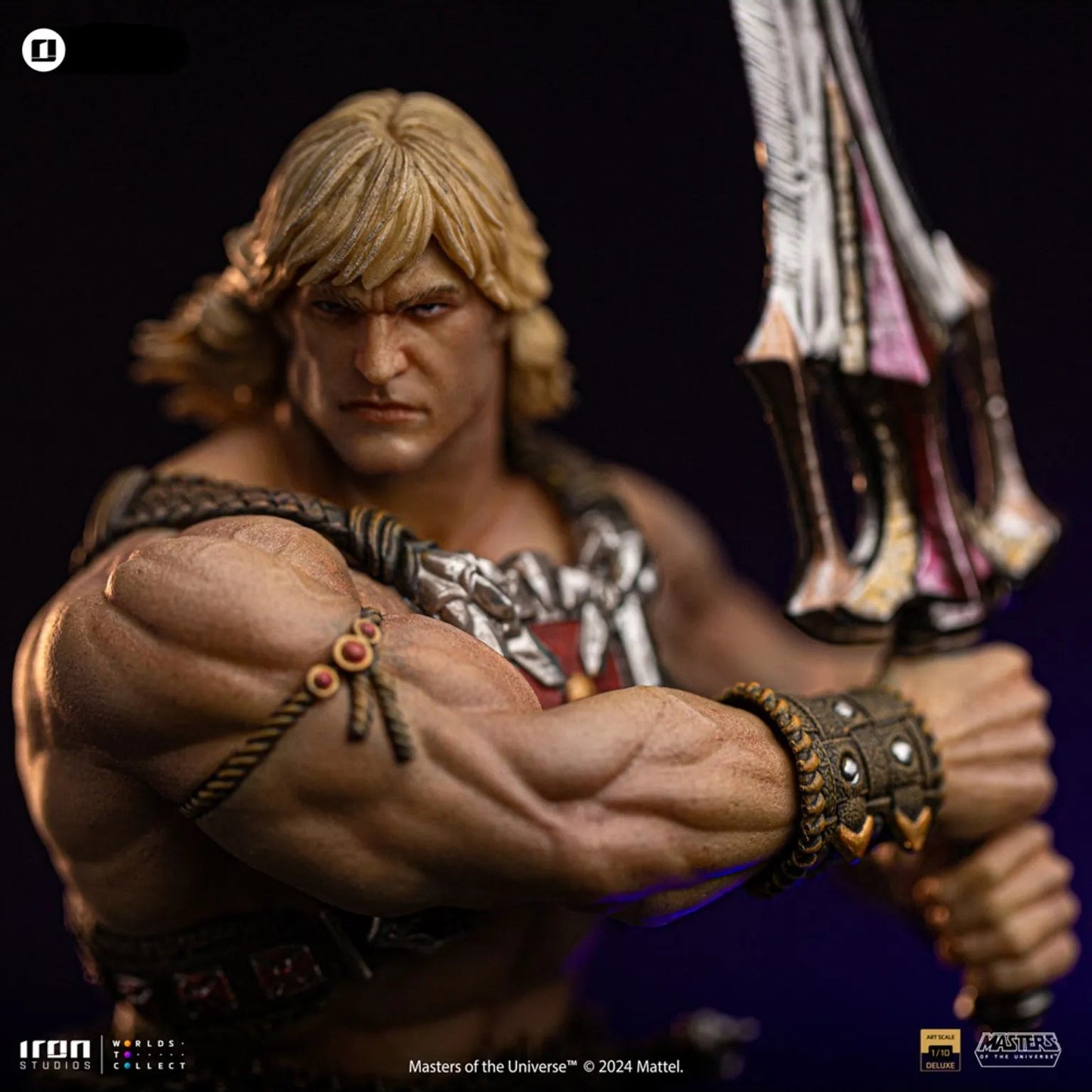 Iron Studios: Masters Of The Universe - He-Man Unleashed: Art Scale 1/10 Statue PRE ORDER