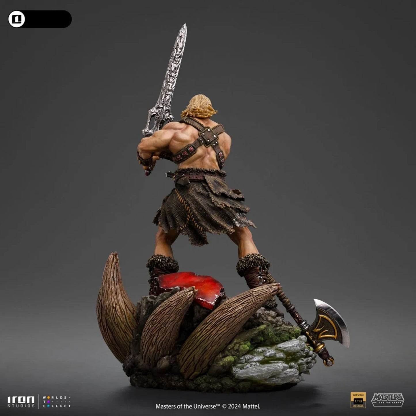 Iron Studios: Masters Of The Universe - He-Man Unleashed: Art Scale 1/10 Statue PRE ORDER