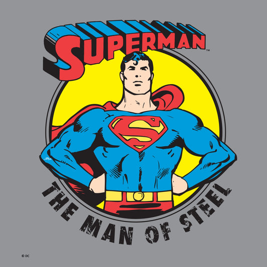 Superman Man of Steel Vinyl Sticker