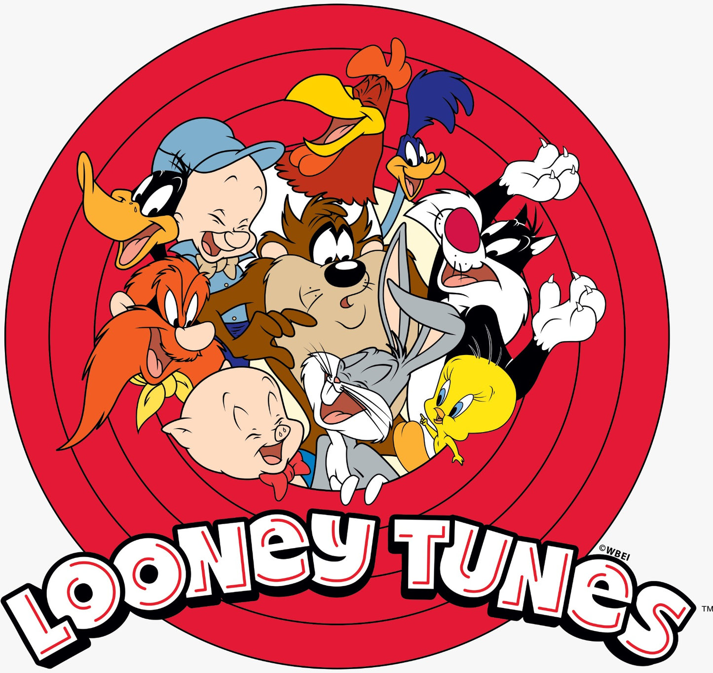 Looney Tunes Group Vinyl Sticker