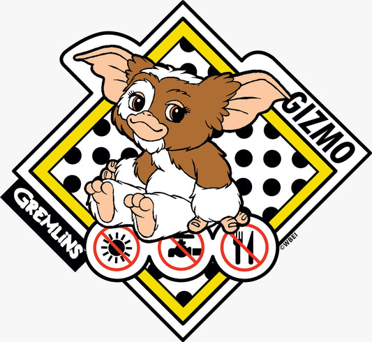 Gremlins Gizmo Vinyl Sticker