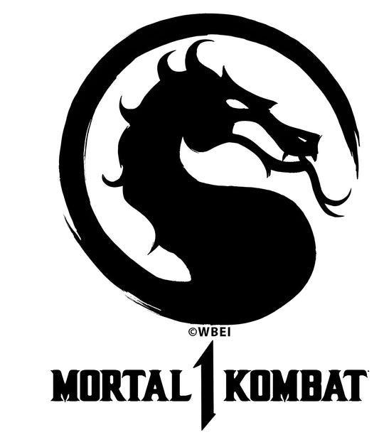 Mortal Kombat Logo Vinyl Sticker