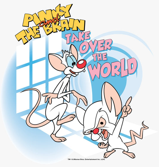 Pinky & the Brain Vinyl Sticker