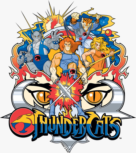 Thundercats Group Classic Vinyl Sticker