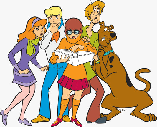 Scooby-Doo Gang Vinyl Sticker