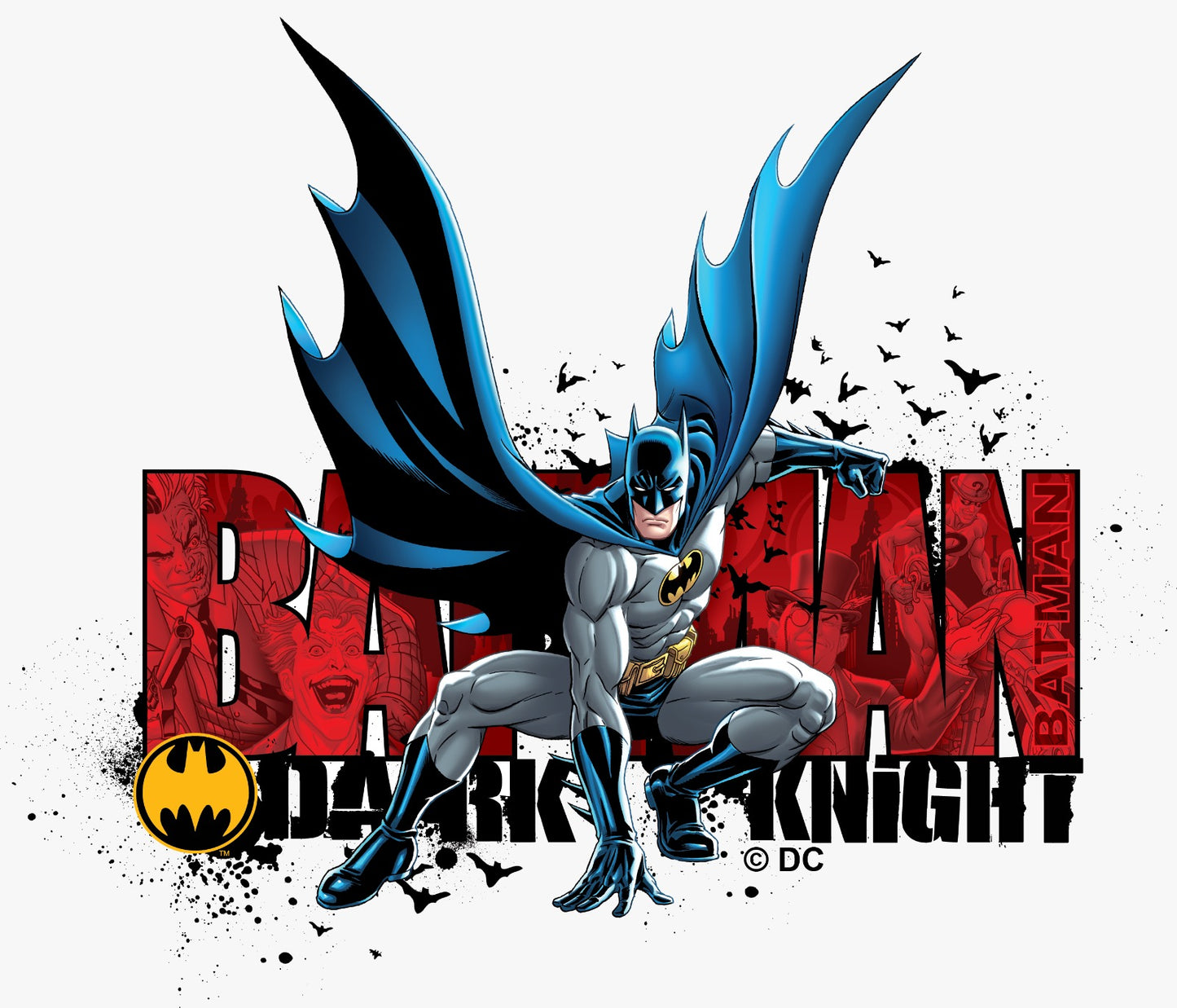 Batman Dark Knight Vinyl Sticker