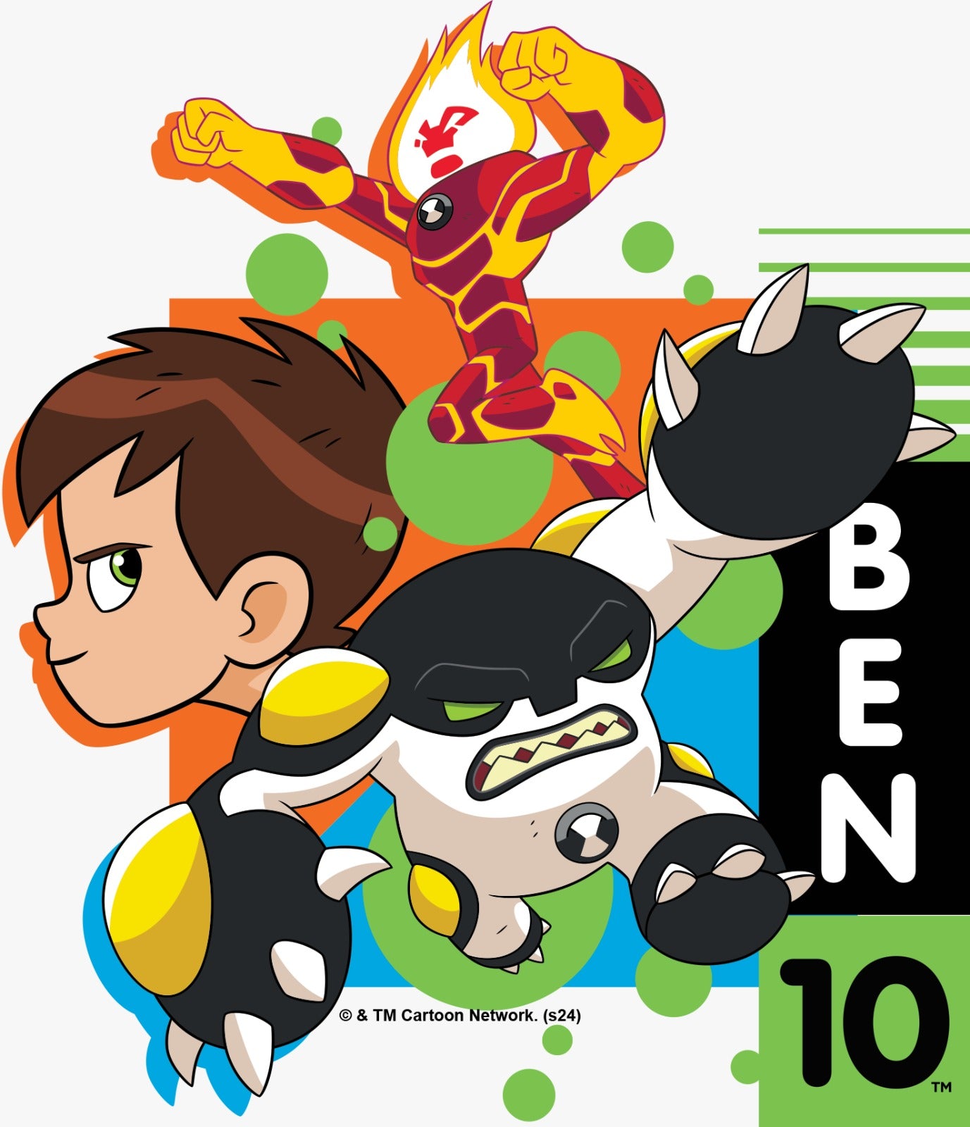 Ben 10 Profile Vinyl Sticker