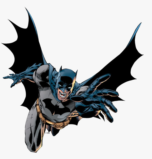 Batman Flying Vinyl Sticker