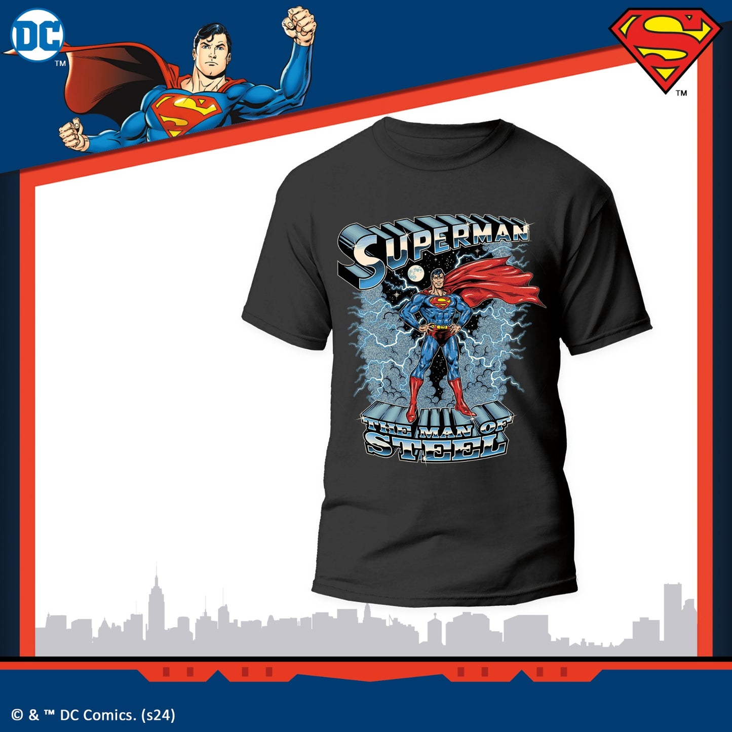 Superman Man of Steel T-Shirt