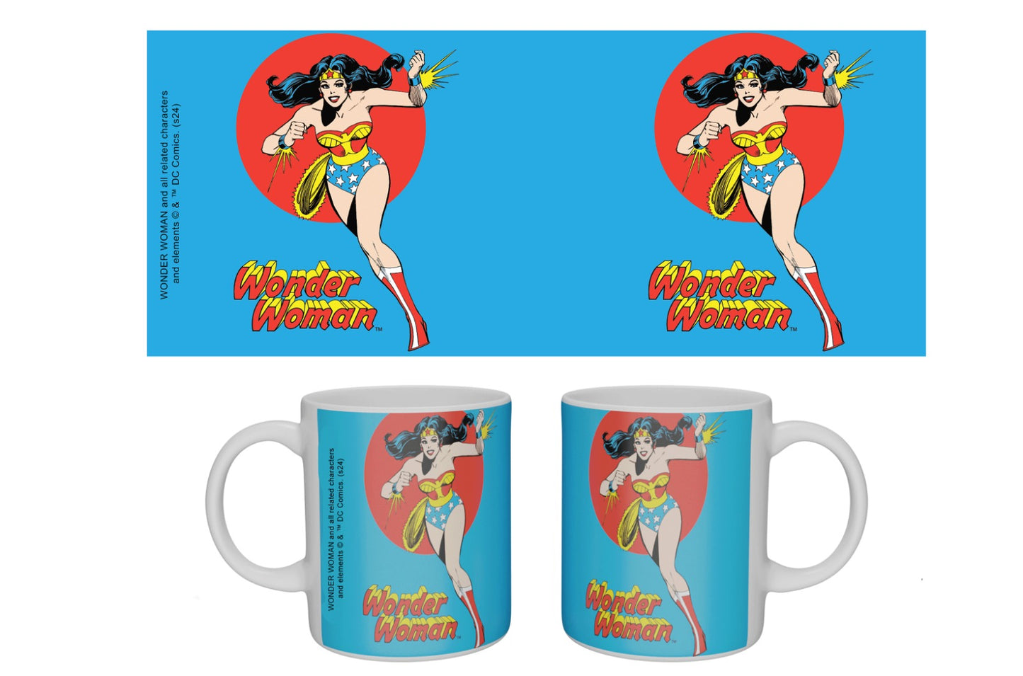 Wonder Woman Vintage Running Mug