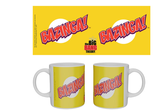 Big Bang Theory Bazinga! Yellow Mug