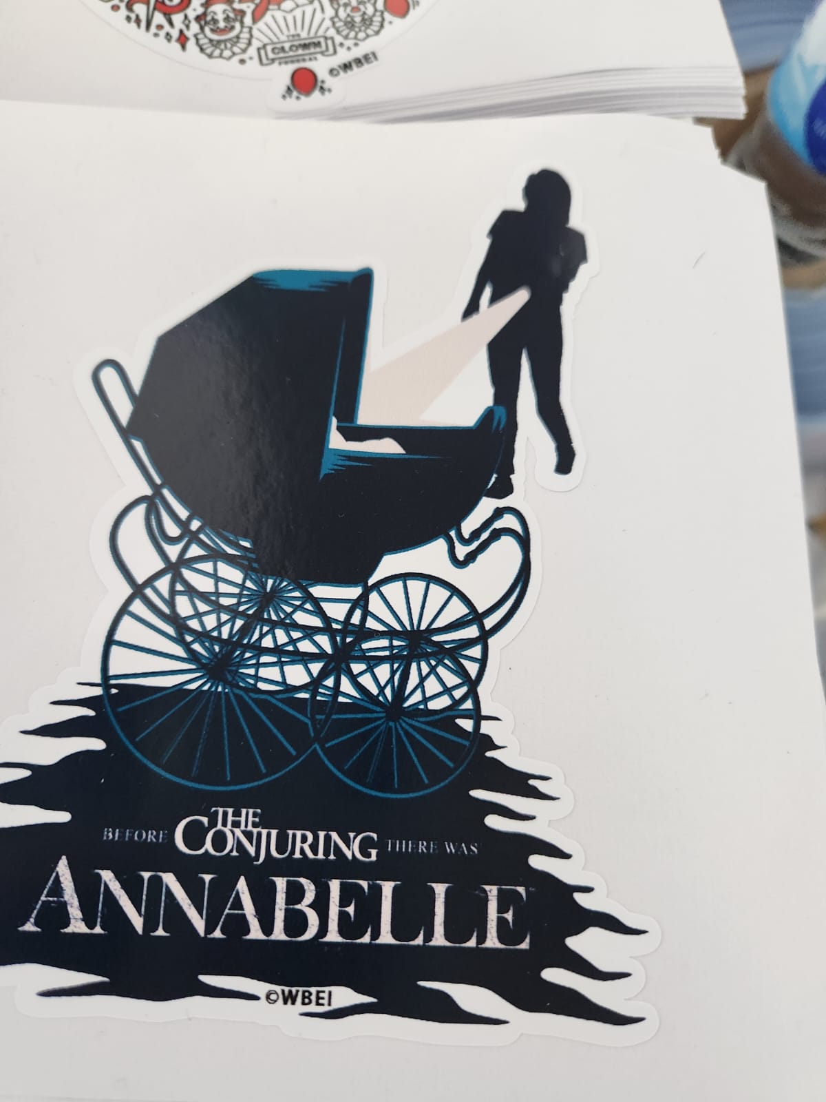 Annabelle Pram Vinyl Sticker