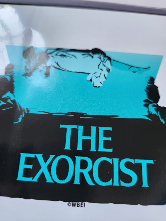 The Exorcist Blue Vinyl Sticker