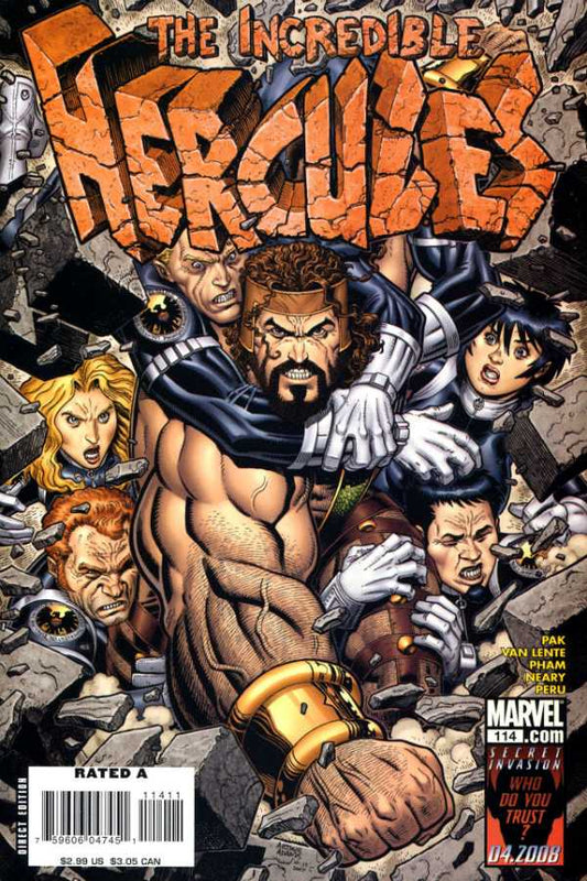 Incredible Hercules #114 2008