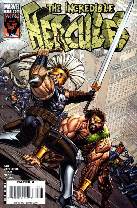 Incredible Hercules #115 2008