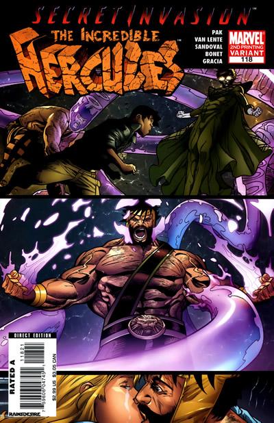 Incredible Hercules #118 2008