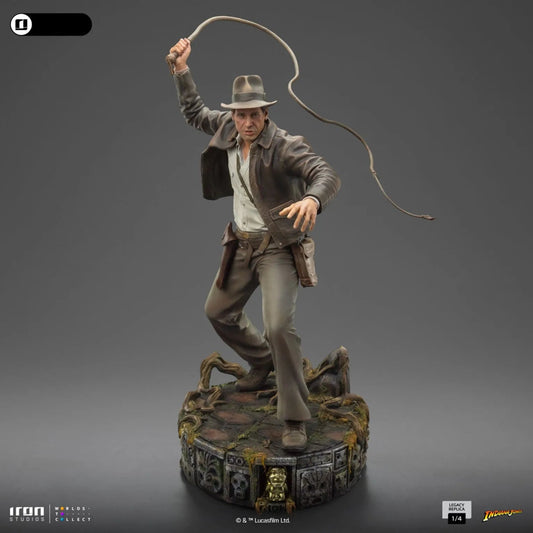 Iron Studios: Indiana Jones - Indiana Jones: Legacy Replica Art Scale 1/4 Statue PRE ORDER