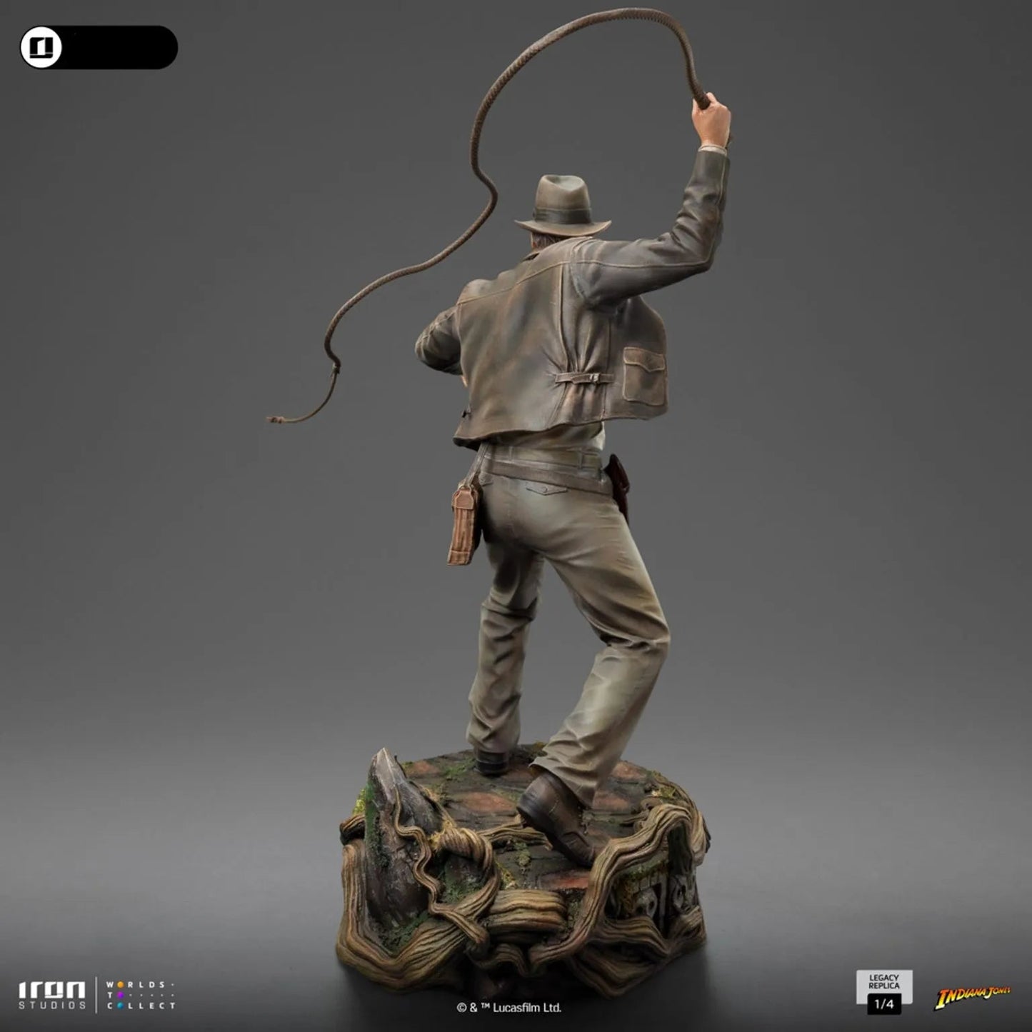 Iron Studios: Indiana Jones - Indiana Jones: Legacy Replica Art Scale 1/4 Statue PRE ORDER